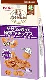 ペティオ (Petio) 素材そのまま 完全無添加 ササミ&砂ぎも パリッと 極薄プチチップス 20ｇ(グレインフリー)