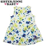 (ジェニィベビー)JENNI BABY STタッサー 花柄 ノースリーブワンピース 95 イエロー(080)