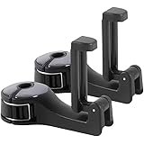 AZNABLE ヘッドレスト フック スマホ 車 荷物掛け 吊り下げフック ヘッドレストフック 2個 セット