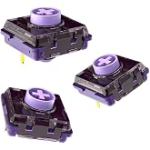 Kailh Silent Purple Swallowtail Mini 静音 ロープロファイルキースイッチ 20個セット リニアスイッチ サイレント 30gf 0.8mm 高速入力 格ゲー レバーレスコントローラー用 ゲーミングキーボード用 メカニ