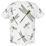 [FUNKS] オニヤンマ Tシャツ 柄Tシャツ 男女兼用 半袖 (M)