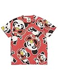 (マイファーストヒステリック) MY FIRST HYSTERIC PANDA MANIA総柄ビッグシルエット半袖Tシャツ 90cm レッド
