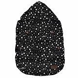 アスナロ（小物） 2WAY抱っこ紐 wip cream 秋冬用 ベビーカー装着 ベビーウォーマーF BK-STARDOT