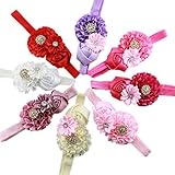 HBF 6点 ヘアアクセサリー ヘッドバンド 髪飾り 髪留め カチューシャ 花 かわいい キッズ 赤ちゃん ベビー 出産祝い 誕生日 プレゼント お宮参り