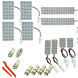 TORIBIO LEDルームランプ Compatible with TOYOTA（トヨタ）ヴェルファイア アルファード 20系 25系 前期 後期 ホワイト 約6500Ｋ