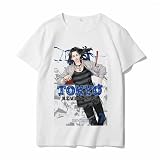 OUHUAN 東京卍リベンジャーズ Tシャツ 半袖 トップス 夏服 コスプレ衣装 子供用 大人用 通気性 日常服 上着 記念シャツ スウェットシャツ スウェット (color17#,L)