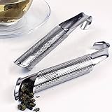Stainless steel tea leaf strainer infuser tea pipe filter