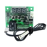 ELSKTX DC 12Vデジタルディスプレイブルー高精度温度コントローラのスイッチボード
