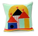 キーストーン 動物クッション PITTOパッチワーククッション お城