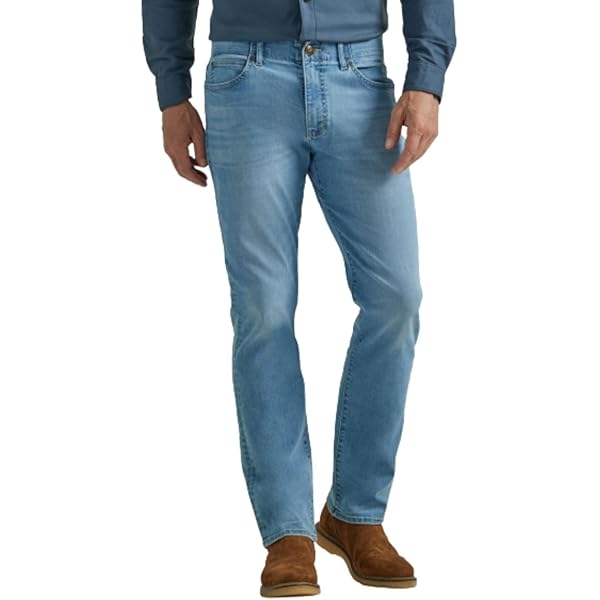 Amazon | (リー) Lee メンズ Regular Fit Straight Leg (レギュラー