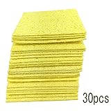 スポンジ こて先 はんだごて先 スポンジ 耐熱 吸水後厚8ｍｍ お得な30枚入り