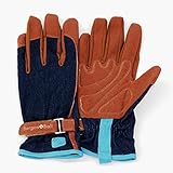 英国Burgon & Ball ガーデングローブ　Love The Glove Denim　レディースS/M [並行輸入品]