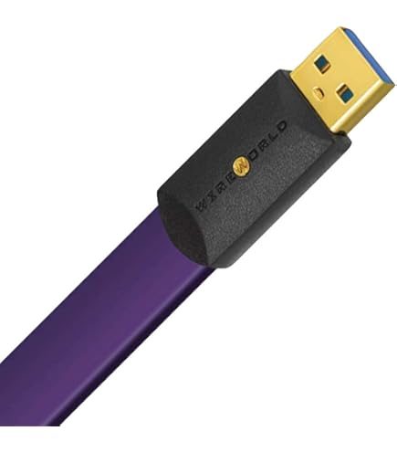 美品 WIREWORLD Starlight 8 USB3.0 A→B0.6m WIREWORLD Starlight 8 S3AB USB3.0ケーブル(TypeA-TypeB) 【お