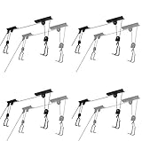 Radサイクル製品バイクリフトホイストガレージマウンテンバイクホイスト100lb容量 4 X Pack of 2