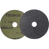 TRUSCO(トラスコ) ディスクペーパー4型 Φ100X15.9#60 (10枚入) TG4-60