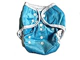One Size Fit Most - Diaper Covers for Prefolds/Regular Inserts MINKY - BLUE by BubuBibi [並行輸入品]