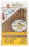 Three axis(スリーアクシス)TIN 鉄工用ドリルセット Φ1.5～6.5mm　13本組 x3セット[21876]