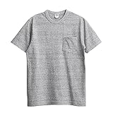 BARNS OUTFITTERS バーンズ アウトフィッターズ BR-11000 TSURI-AMI（吊り編み）半袖 クルーネックTシャツ 日本製【メール便 ネコポス便】(L 15 GRAY)