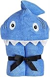 Yikes Twins Child Hooded Towel - Blue Shark by Yikes Twins