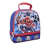 Global Design Concepts Spiderman Dual Lunch Kit, Blue [並行輸入品]