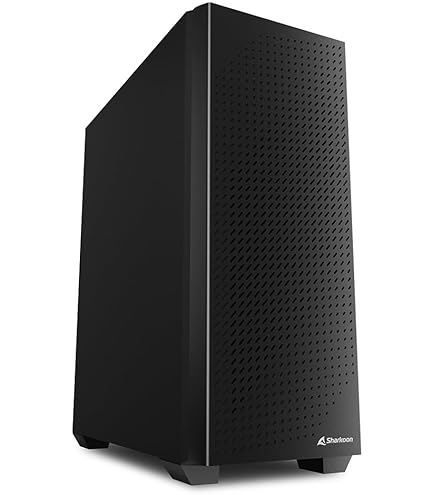 Amazon | Sharkoon ミドルタワーPCケース M30 Black メッシュ