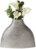 Torre & Tagus 901954B Helio Hammered Ceramic Silo Vase, Medium [並行輸入品]