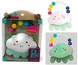 B Toys – rain-glow Squeeze – Shake The Cloud To Make Itグロー、テクスチャRaindrops、Perfect for Baby 's Chewyニ