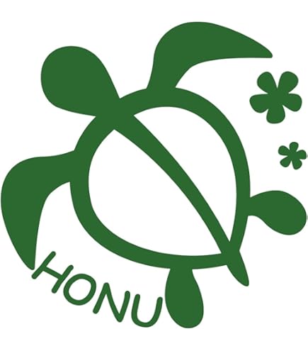 Amazon.co.jp: ウミガメ HONU 亀 シール ステッカー カッティング