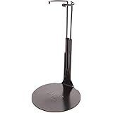 (3-Pack) - Kaiser Doll Stand 1175 - Black Doll Stand for 13cm - 15cm Dolls and Action Figures, 3-Pack