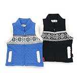 Bobson(ボブソン) ベスト (80～130cm) キムラタンの子供服 (77115x77615-164) ブルー 90