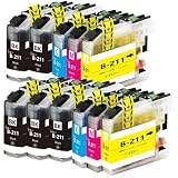 LC211 ブラザーbrother用互換インクカートリッジLC211-4PK*2+黒3本 合計11本 対応機種：MFCシリーズJ997 907 837 737 J730 J830 J900DN J990DWN J880N J887N DCPシリーズJ963N(B･W)J762N J562N J968N(B･W)J767N J567N等