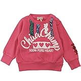 【秋冬物】 CHILD CHAMP(チャイルド チャンプ) スラブ裏毛フリルロゴトレーナー 80cm /P NO.C-86153107