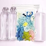 ハーバリウムキット【150ml　2本作成】 (琉球ガラスブルー)