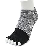 (カラビサソックス) KARABISA SOCKS 5本指ショートソックス 靴下 S(22-25cm) 025.アコークロー墨黒 KBA