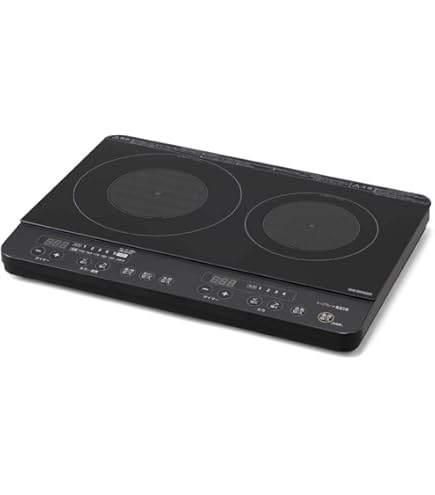 Amazon.co.jp: アイリスオーヤマ 2口 IHクッキングヒーター