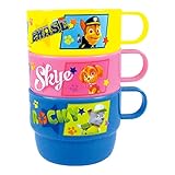 ティーズファクトリー パウパトロール プラカップ３Ｐセット アップ φ8×H6.1cm PP-5526472UP