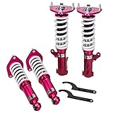 Godspeed MSS1098-A MonoSS コイルオーバー下降キット 完全調整可能 ライドの高さ スプリングテンション 16クリックダンピング 三菱エクリプス(4G) 2006-12