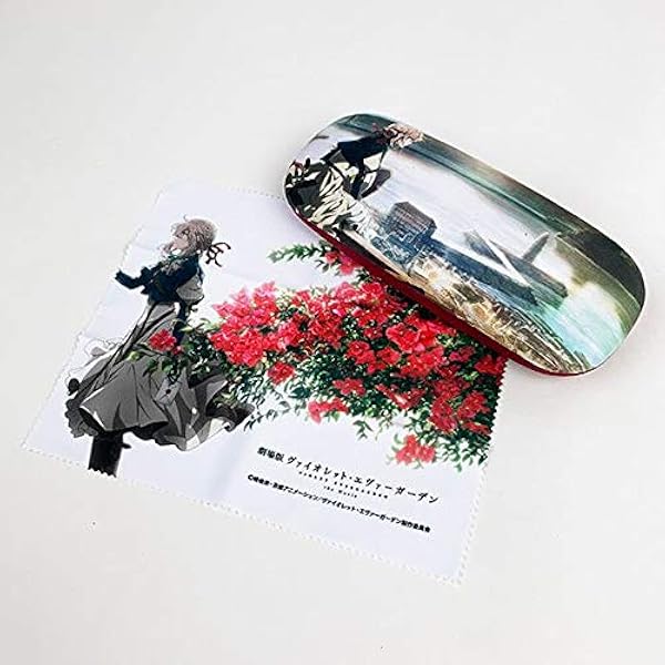 劇場版 ヴァイオレット エヴァーガーデン メガネケース クロス付き Rd アニメ 萌えグッズ 通販 Amazon