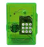 電子セーフBank with Musical Chargeテーマ – プロモーション製品 – Your Logo Imprinted (ケースパック24 ) グリーン