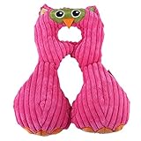 Jollybaby ネックピロー シートベルト枕 クッション 可愛い動物 飛行機 ドライブ ベビーカー用 子供に最適 (ふくろう)