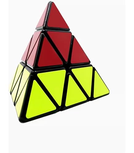 Kancharo 奇芝 キューブ キーホルダー 立体パズル 三角形 ピラミッド