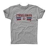 ライアンZimmermanフォントRワシントンDC Kids Tシャツ カラー: グレー