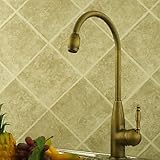 Greenspringセンターセットアンティーク真鍮キッチン蛇口バーシンク洗面ミキサータップ