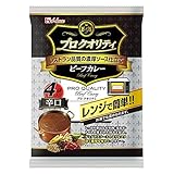 ハウス プロクオリティ ビーフカレー 4袋入り 辛口 680g ×6袋 [レンジ化対応・レンジで簡単調理可能]