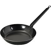 パール金属 日本製 燕三条製 鉄フライパン 28cm IH対応 鉄炎の技 ソテーパン アウトドア キャンプ ブラック HC-1023
