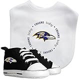 Baby Fanatic Bib & Prewalkerギフトset- Baltimore Ravens