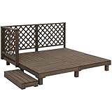 システムデッキ1．0坪 ACQブラウン SDW－A10