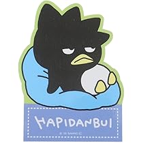 ア*読様 にしむらゆうじ×はぴだんぶい キャラクターステッカー ダイカットシール にしむらゆうじxはぴ