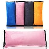 eKingstore Children Velvet Headrest Support Car Soft Safety Seatbelt Shoulder Pad Pillow for Kids Te