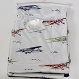 Baby Thro by Marlo Lorenz Vintage Planes Baby Decorative Throw - Multi by Baby Thro by Marlo Lorenz
